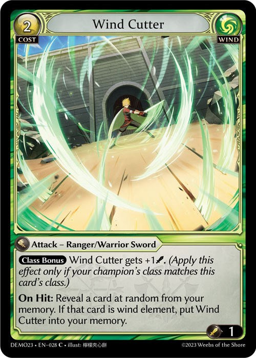 Wind Cutter (028) [2023 Demo Deck] 