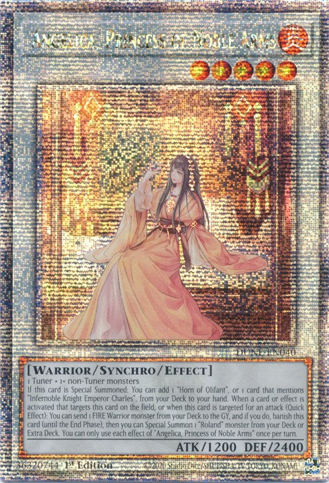 Angelica, Princess of Noble Arms [DUNE-EN040] Quarter Century Secret Rare 