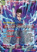 Son Gohan // Son Gohan, Unfaltering Power (BT22-001) [Critical Blow Prerelease Promos] 