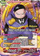 Dr. Hedo // Dr. Hedo, Admiration for Heroes (BT22-002) [Critical Blow Prerelease Promos] 