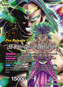 Broly &amp; Paragus // SS Broly, Devil of Destruction (BT22-055) [Critical Blow Prerelease Promos] 