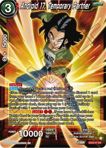 Android 17, Temporary Partner (EX23-07) [Premium Anniversary Box 2023] 
