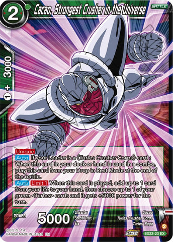 Cocoa, Strongest Crusher in the Universe (EX23-23) [Premium Anniversary Box 2023] 