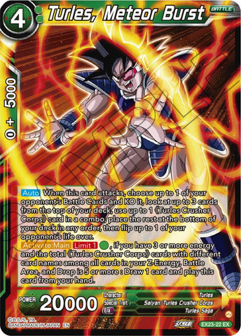Turles, Meteor Burst (EX23-22) [Premium Anniversary Box 2023] 