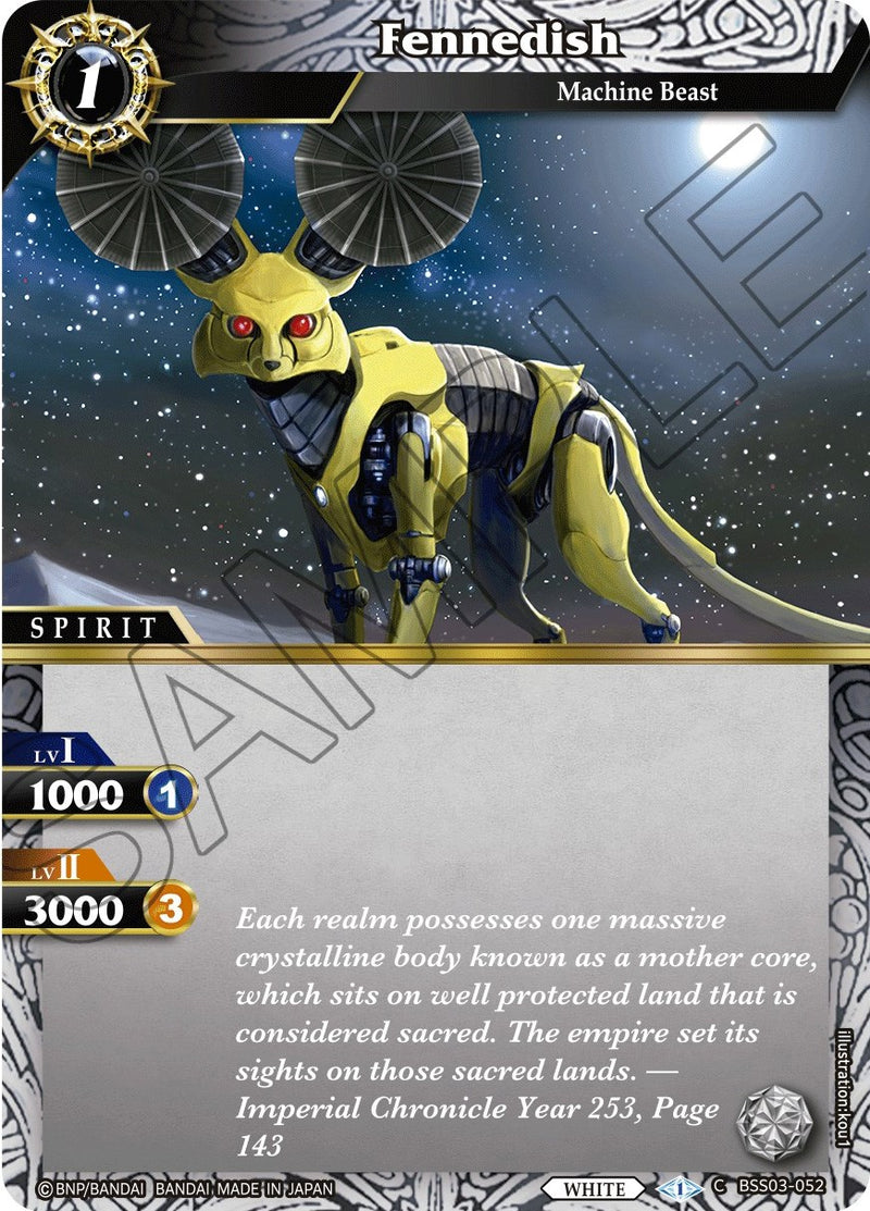 Fennedish (BSS03-052) [Aquatic Invaders] 