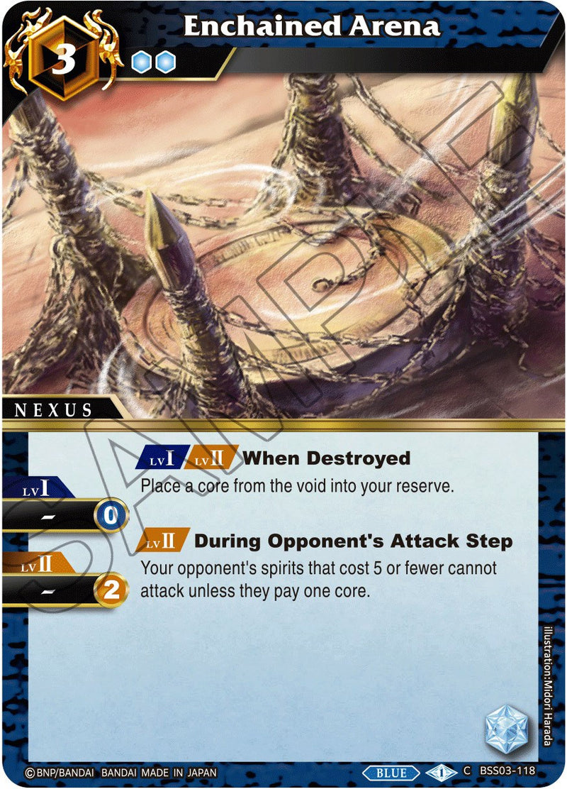 Enchained Arena (BSS03-118) [Aquatic Invaders] 