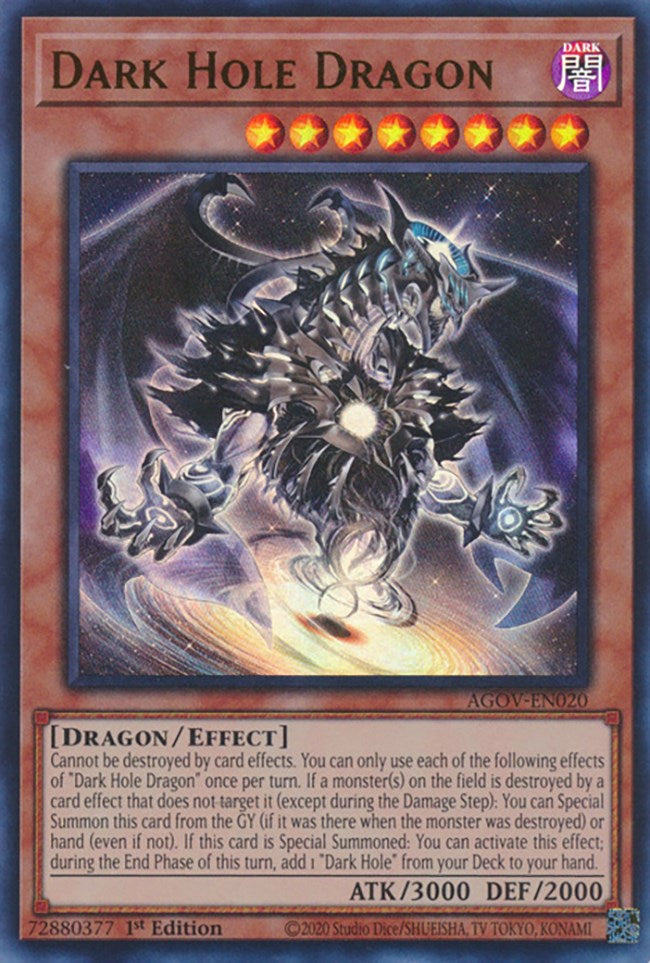 Dark Hole Dragon [AGOV-EN020] Ultra Rare 