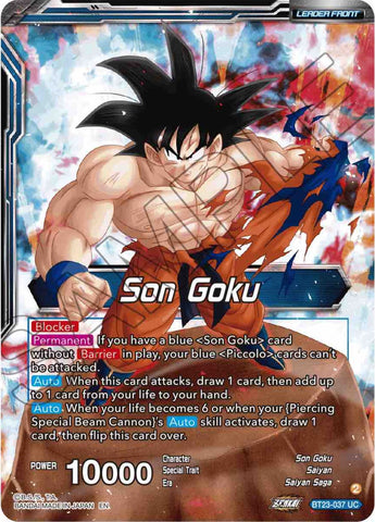 Son Goku // Son Goku &amp; Piccolo, Rag-Tag Alliance (BT23-037) [Perfect Combination] 