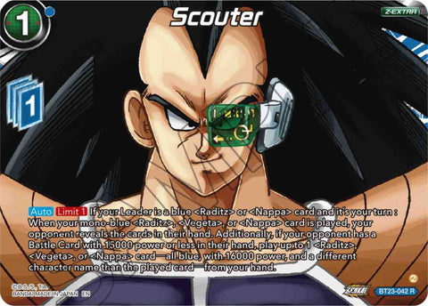 Scouter (BT23-042) [Perfect Combination] 