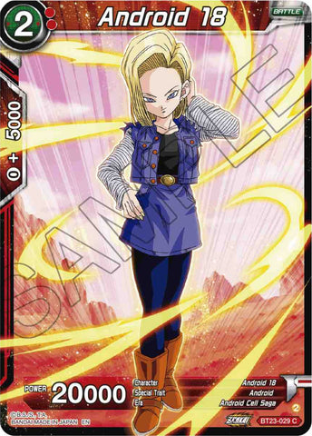 Android 18 (BT23-029) [Perfect Combination] 