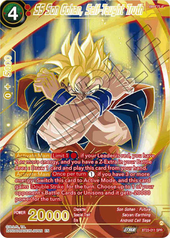 SS Son Gohan, Self-Taught Truth (SPR) (BT23-011) [Perfect Combination] 