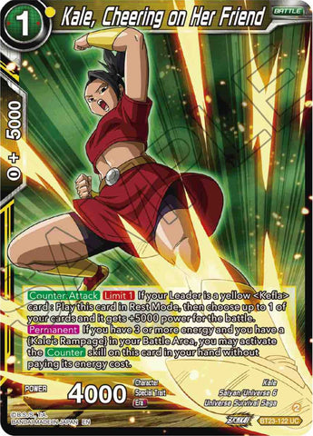 Kale, Cheering on Her Friend (BT23-122) [Perfect Combination] 