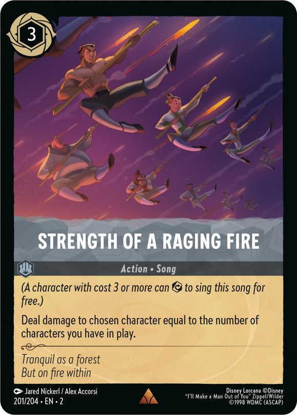 Strength of a Raging Fire (201/204) [Rise of the Floodborn]