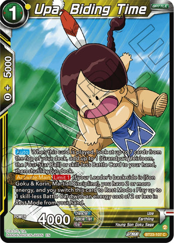 Upa, Biding Time (BT23-107) [Perfect Combination] 