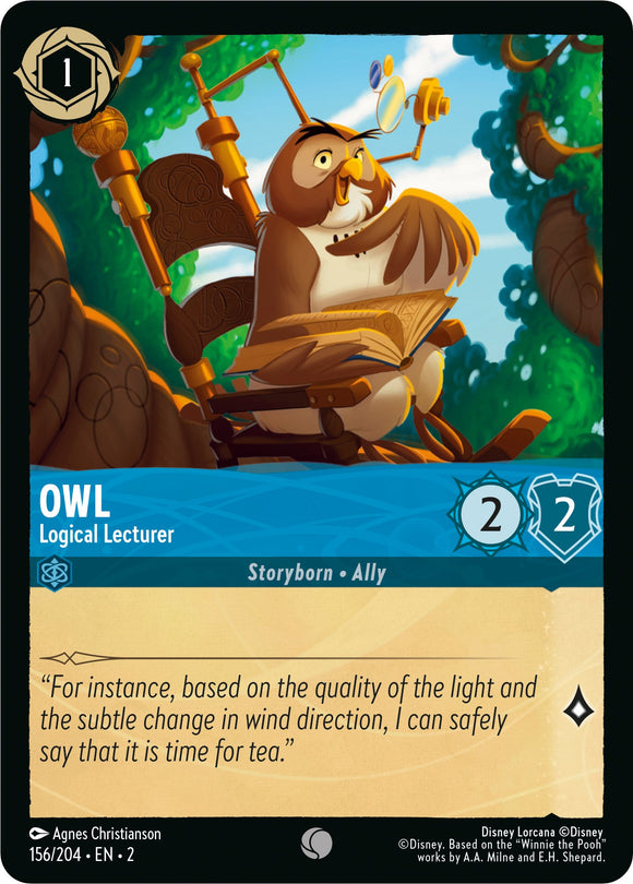 Owl - Logical Lecturer (156/204) [Rise of the Floodborn]