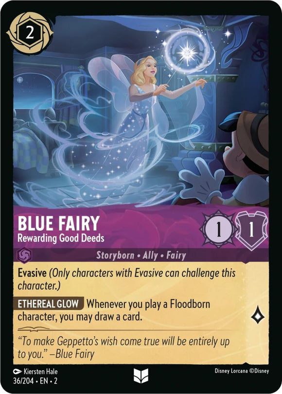 Blue Fairy - Rewarding Good Deeds (36/204) [Rise of the Floodborn]