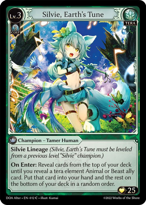 Silvie, Earth's Tune (012) [Dawn of Ashes: Alter Edition] 
