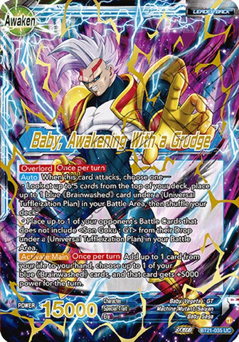 Baby // Baby, Awakening With a Grudge (Giant Card) (BT21-035) [Oversized Cards] 