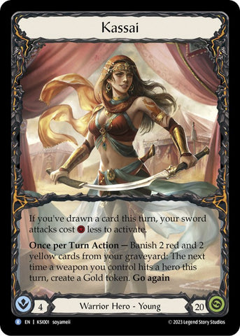 Kassai [KSI001] (Heavy Hitters Kassai Blitz Deck) Rainbow Foil 