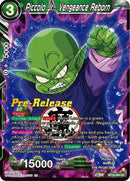 Piccolo Jr., Vengeance Reborn (BT18-084) [Dawn of the Z-Legends Prerelease Promos] 