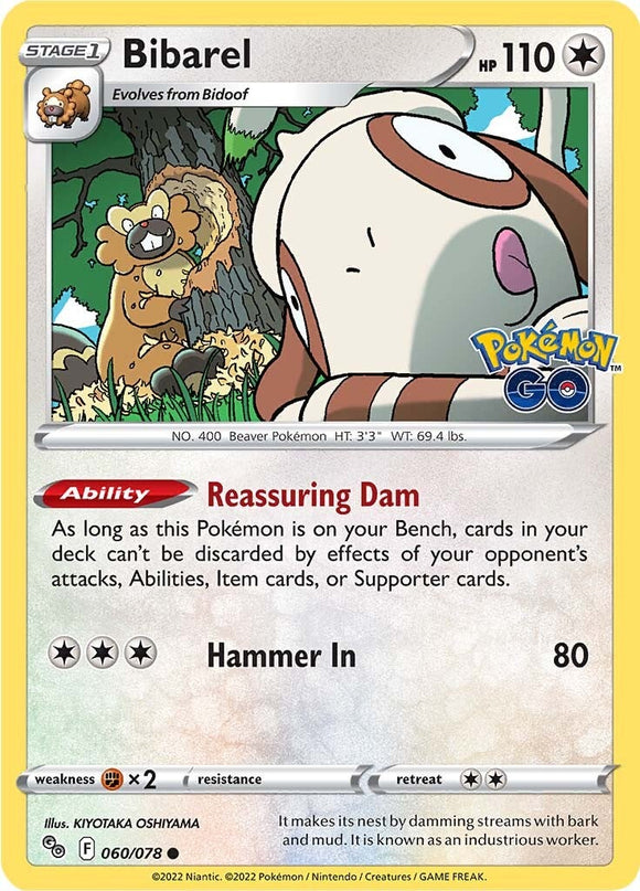Bibarel (060/078) [Pokémon GO]