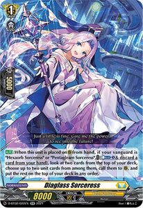 Diaglass Sorceress (D-BT02/022EN) [A Brush with the Legends]