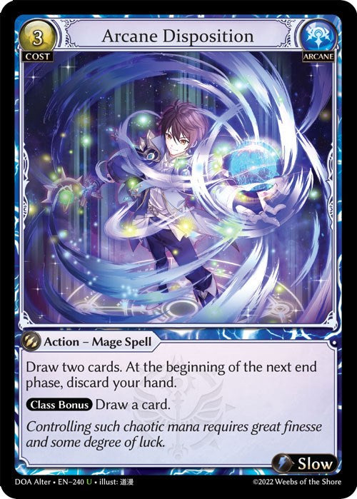 Arcane Disposition (240) [Dawn of Ashes: Alter Edition] 