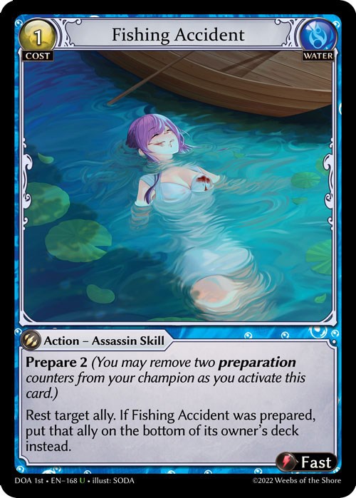 Fishing Accident (168) [Dawn of Ashes: 1st Edition] 