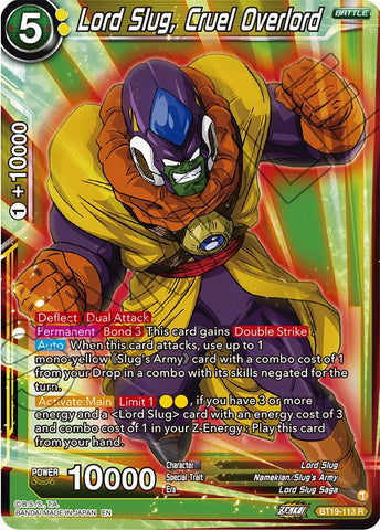 Lord Slug, Cruel Overlord (BT19-113) [Fighter's Ambition] 