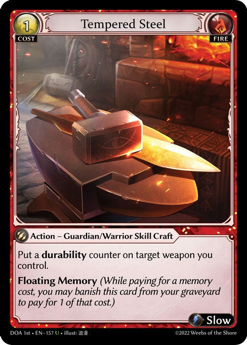 Tempered Steel (157) [Dawn of Ashes: 1st Edition] 