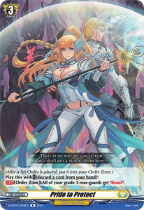 Pride to Protect (D-BT03/049EN) [Advance of Intertwined Stars]