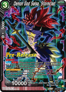 Demon God Salsa, Stormclad (BT18-134) [Dawn of the Z-Legends Prerelease Promos] 