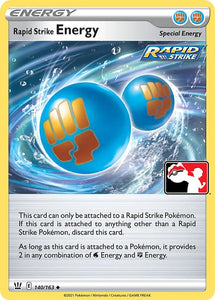 Rapid Strike Energy (140/163) [Prize Pack Series Two]