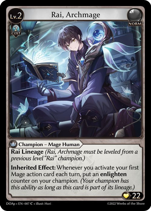 Rai, Archmage (007) [Dawn of Ashes: Prelude] 