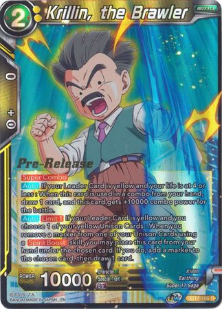 Krillin, the Brawler (BT14-105) [Cross Spirits Prerelease Promos]