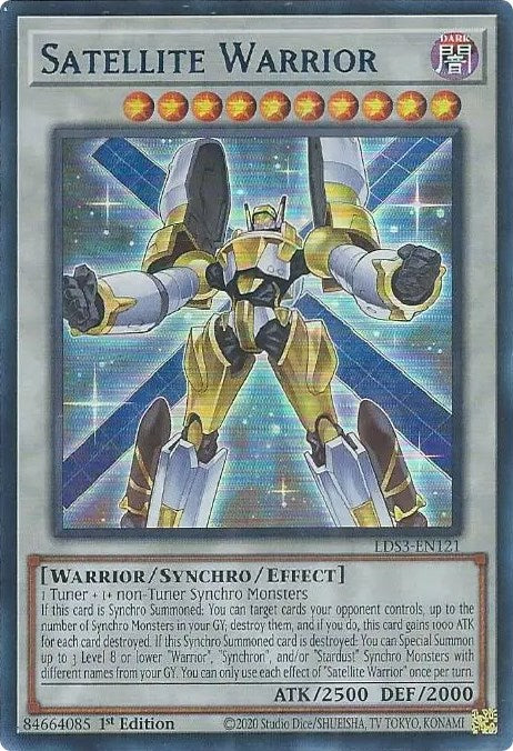 Satellite Warrior (Blue) [LDS3-EN121] Ultra Rare