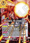 SS4 Gogeta, the Ultimate Fusion (BT18-003) [Dawn of the Z-Legends] 
