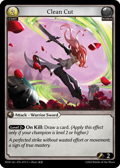 Clean Cut (075) [Dawn of Ashes: 1st Edition] 