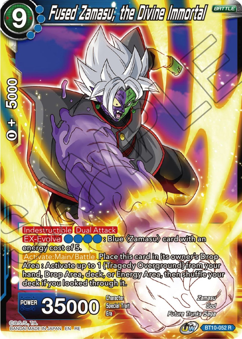 Fused Zamasu, the Divine Immortal (Reprint) (BT10-052) [Ultimate Deck 2023]