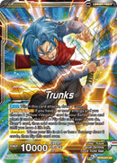 Trunks // SSB Vegeta &amp; SS Trunks, Father-Son Onslaught (BT16-071) [Realm of the Gods Prerelease Promos] 
