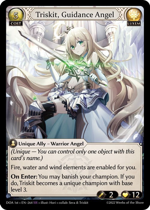 Triskit, Guidance Angel (264) [Dawn of Ashes: 1st Edition] 