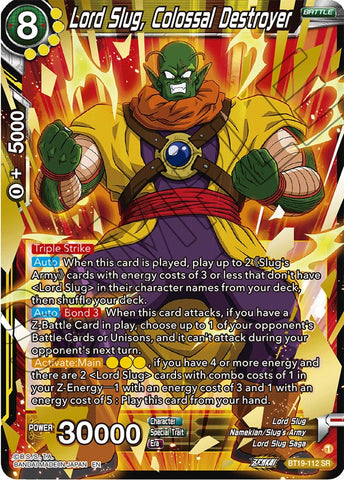 Lord Slug, Colossal Destroyer (BT19-112) [Fighter's Ambition] 