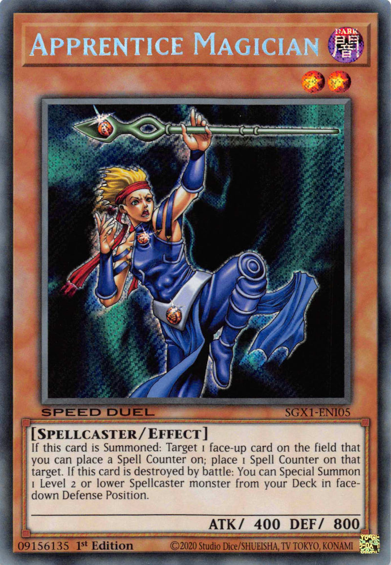Apprentice Magician [SGX1-ENI05] Secret Rare 