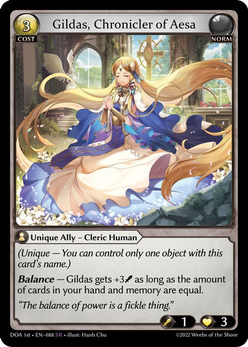 Gildas, Chronicler of Aesa (088) [Dawn of Ashes: 1st Edition] 