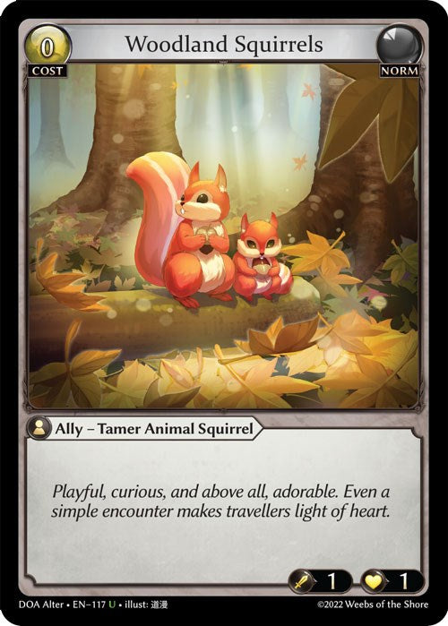 Woodland Squirrels (117) [Dawn of Ashes: Alter Edition]