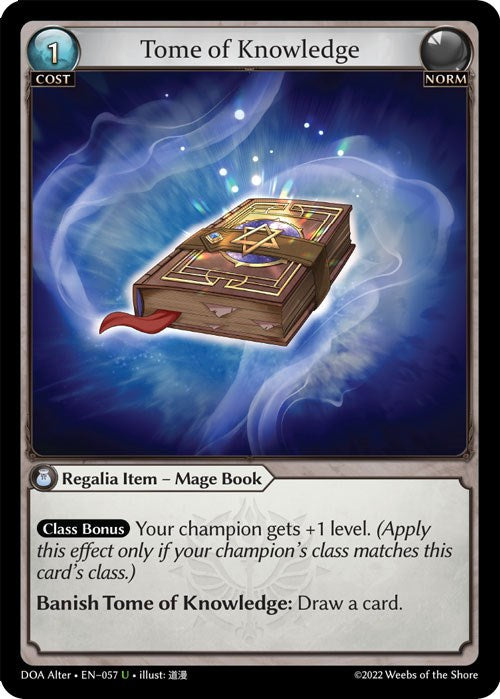 Tome of Knowledge (057) [Dawn of Ashes: Alter Edition] 