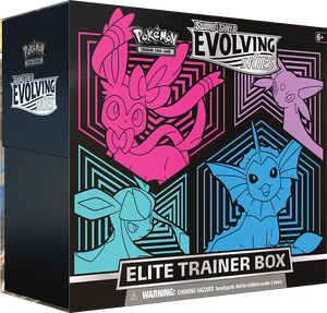 Pokemon - Evolving Skies - Elite Trainer Box - Sylveon, Espeon, Vaporeon and Glaceon