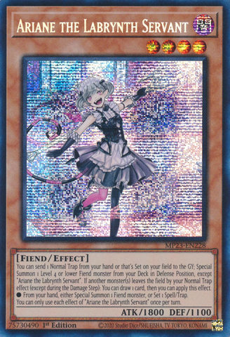 Ariadne the Labrynth Servant [MP23-EN228] Prismatic Secret Rare 