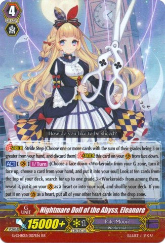 Nightmare Doll of the Abyss, Eleanore (G-CHB03/007EN) [Rummy Labyrinth Under the Moonlight]