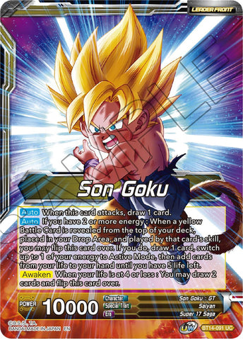 Son Goku // SS4 Son Goku, Returned from Hell (BT14-091) [Cross Spirits Prerelease Promos] 
